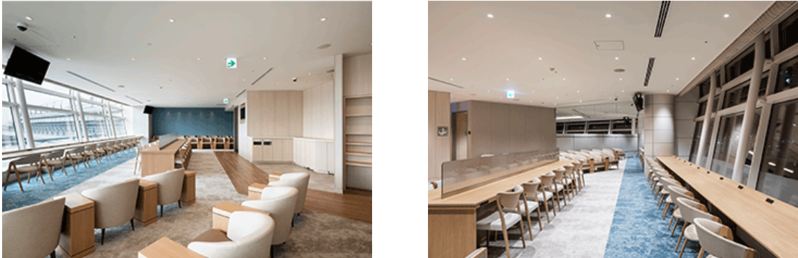 羽田空港第３ターミナル-SKY-LOUNGE-室内の様子